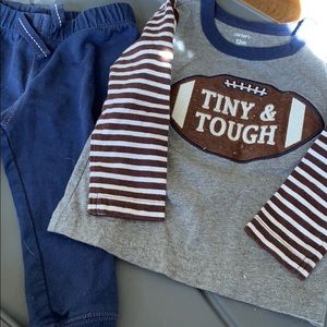 Long sleeve long pants outfit. Size 12 months.